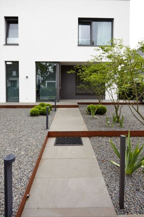 耐候鋼在庭院造景中的4種用法，為庭院造景提供新靈感